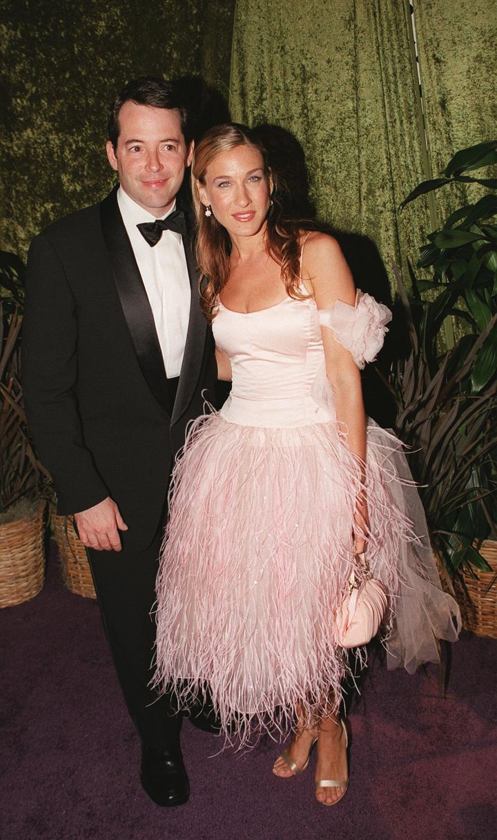 Die Schauspieler Matthew Broderick (links) und Sarah Jessica Parker im Jahr 2000.