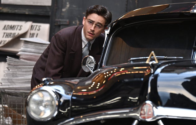 Ο Τίμοθι Σαλαμέ σε γύρισμα της ταινίας «Marty Supreme» στο Μανχάταν, 2 Οκτωβρίου 2024, Νέα Υόρκη. (Photo by James Devaney/GC Images)