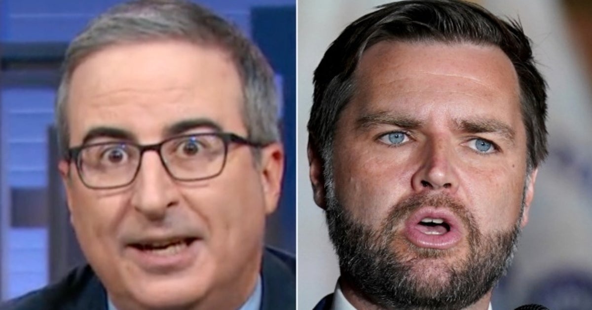 John Oliver Scorches 'Colossal Dips**t' JD Vance Following 'Civil' Debate Talk