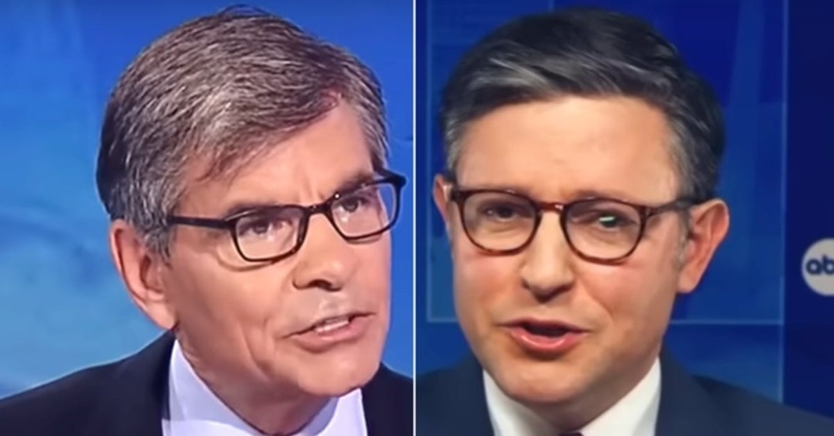NextImg:'You Just Saw It': ABC Host Calls Out Mike Johnson For Playing Dumb About Video He Just Saw