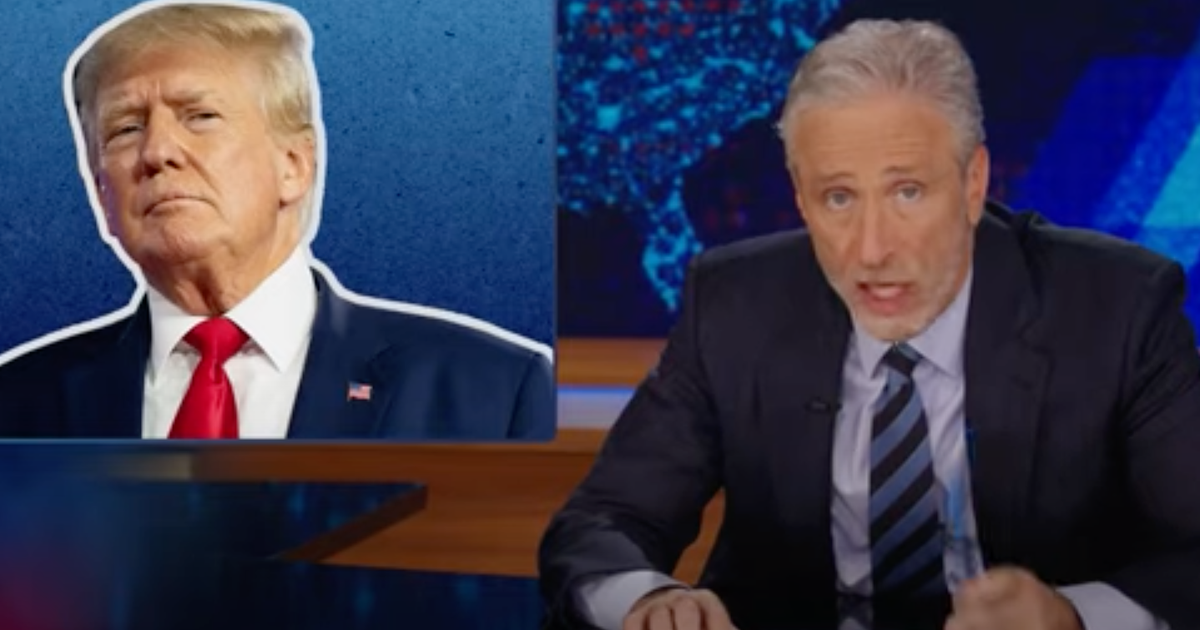 NextImg:'What The F**k?': Jon Stewart Exposes A New Trump Double Standard