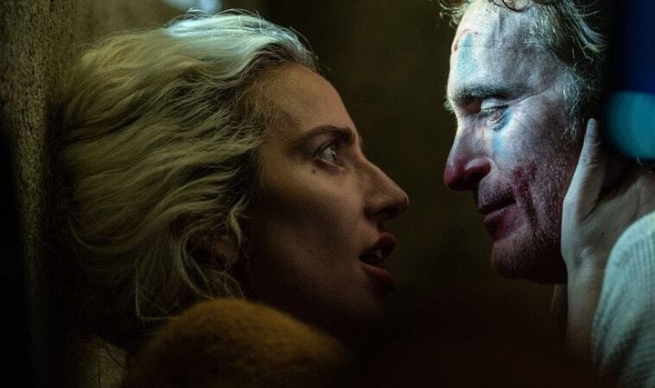 Lady Gaga and Joaquin Phoenix in Joker: Folie À Deux