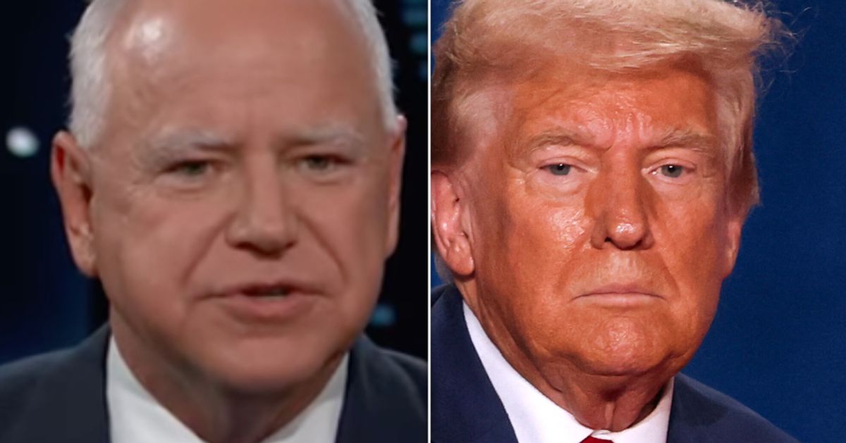 Tim Walz Reality Checks Donald Trump Over ‘Weird’ Dismissal In Kimmel Interview