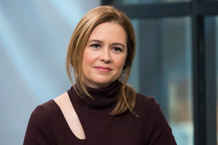 Jenna Fischer pictured in 2017