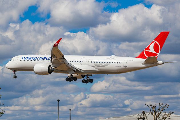 Αεροσκάφος της Turkish Airlines Airbus A350-900 (φωτογραφία αρχείου)