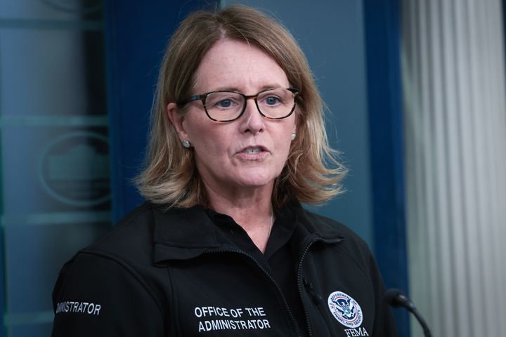 “We are not going to let the misinformation be a distraction," FEMA administrator Deanne Criswell said amid the agency's disaster response efforts.