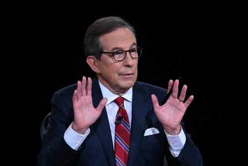 Wallace famously chose not to fact-check Trump or Clinton during their final 2016 debate.