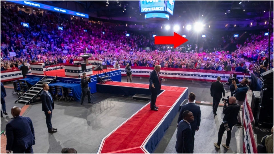 Donald Trump campaigns in Reading, Pennsylvania