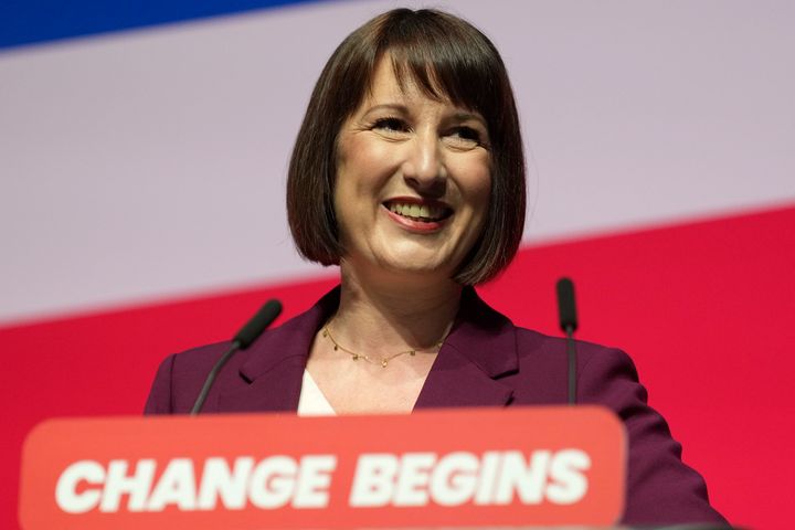 Rachel Reeves at the recent Labour Party conference.