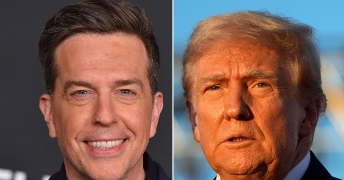 Ed Helms Mocks 'Fragile' Trump Using This Iconic Andy Gag From 'The Office'