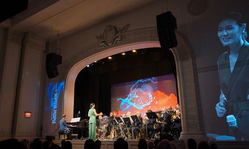 Lee built her musical community, little by little, through social media and word of mouth — and she eventually had her own team in the form of a big band.