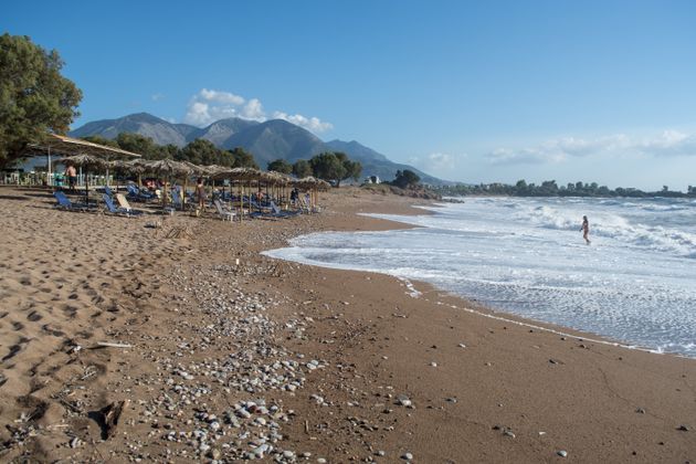 Φωτογραφία Αρχείου: Η παραλία του Καλού Νερού στη Πελοπόννησο. Αξιοποίηση μηδέν. Ξεχασμένοι από την Πολιτεία και χωρίς προοπτικές για ανάπτυξη. (EUROKINISSI/ΛΥΔΙΑ ΣΙΩΡΗ)