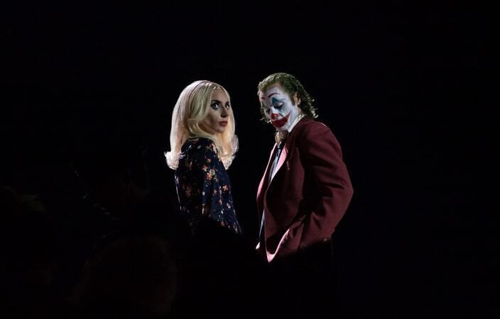 Lady Gaga and Joaquin Phoenix in Joker: Folie À Deux