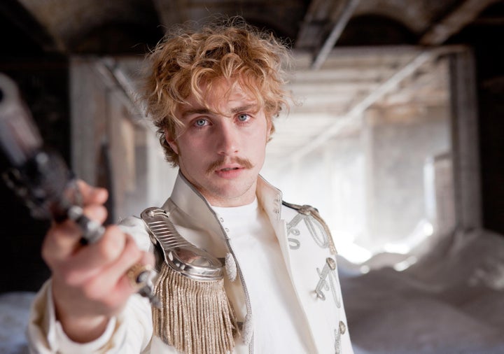 Aaron Taylor-Johnson in Anna Karenina