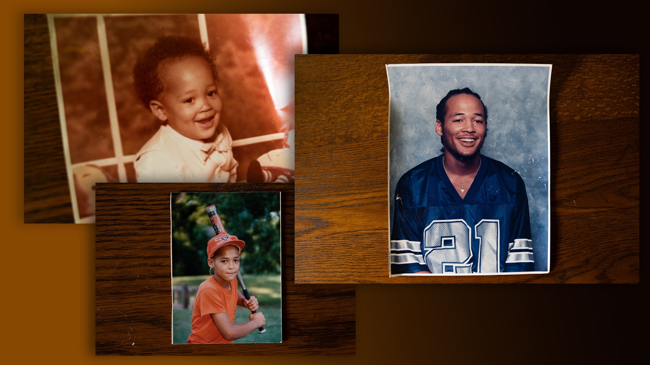 Photos provided by Linda Wood of her son Tremane Wood as a child.