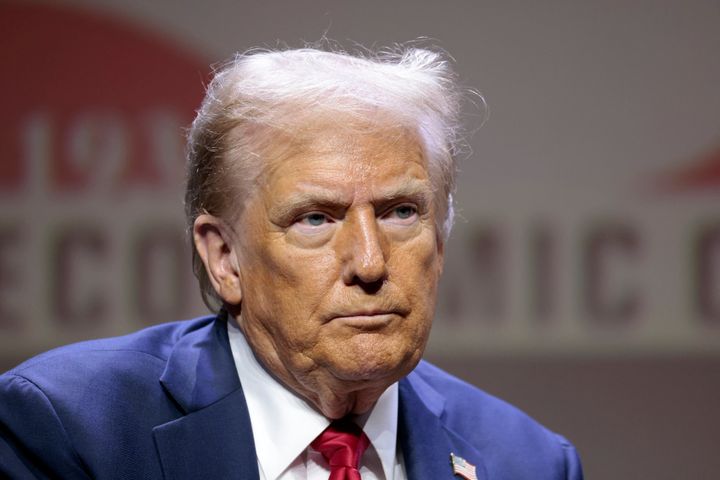 Trump claimed on Thursday that Harris had ratted out "her" billions of FEMA money for illegal immigrants.