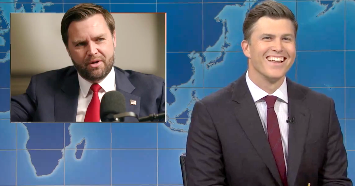 NextImg:Colin Jost Trolls JD Vance Over His 2020 Election Dance On 'Weekend Update'