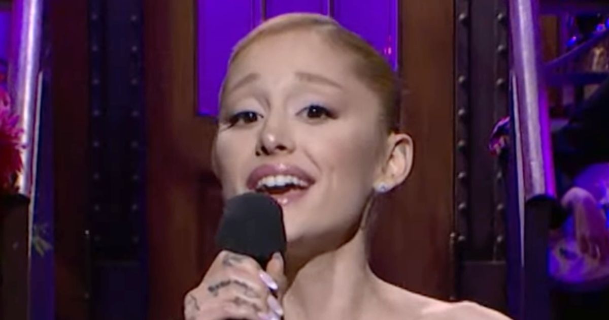 Ariana Grande's Britney Spears Impression Is Far From 'Low-Key' In 'SNL' Opening Monologue