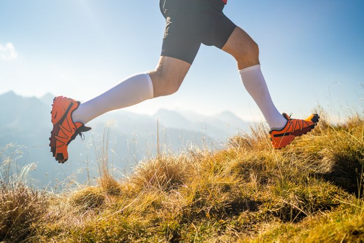 Compression socks can help to improve blood flow.