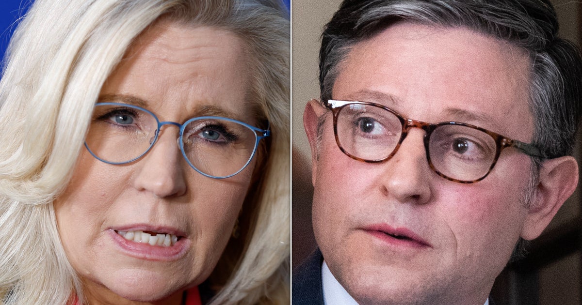 NextImg:Liz Cheney Has Little 'Faith' Speaker Johnson Would Certify A Harris Election Win