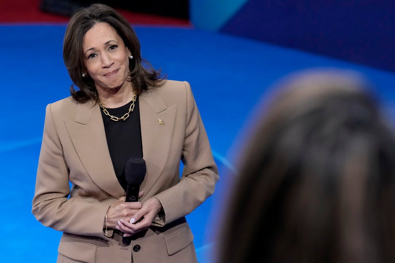 Vice President Kamala Harris participated in a town hall event in Las Vegas broadcast by Univision on Thursday. It was her third visit to Nevada as the 2024 Democratic presidential nominee.