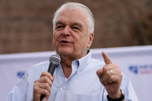 In an otherwise good year for Nevada Democrats in 2022, then-Gov. Steve Sisolak was ousted by a Republican, reflecting pandemic-related economic frustrations that persist.