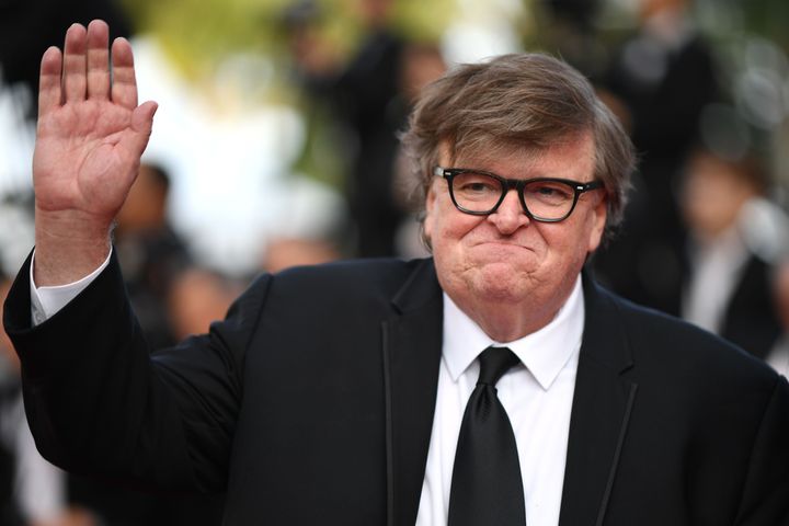 Michael Moore attends the 2019 Cannes Film Festival. In a Saturday Substack post, he detailed a "bucket list" of policies President Joe Biden should enact in his last 100 days in office.