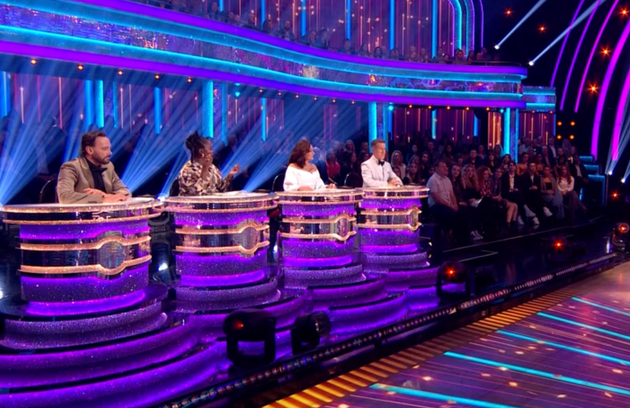 The Strictly Come Dancing judges pictured during last year's series