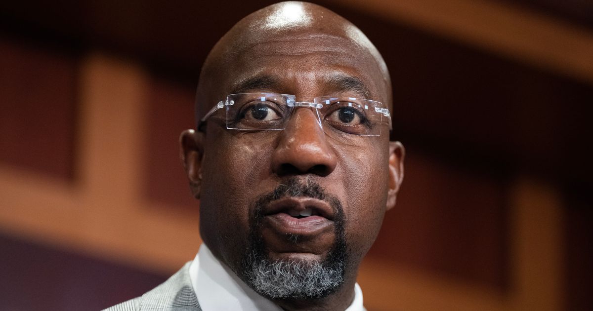 Sen. Raphael Warnock Urges Black Men To Consider This Trump Chapter Before Voting