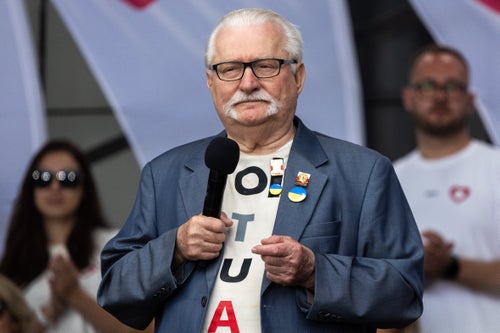 Polish democracy champion and former President Lech Walesa says a victory by Republican Donald Trump in this year's U.S. presidential election would bring “misfortune” to the world.