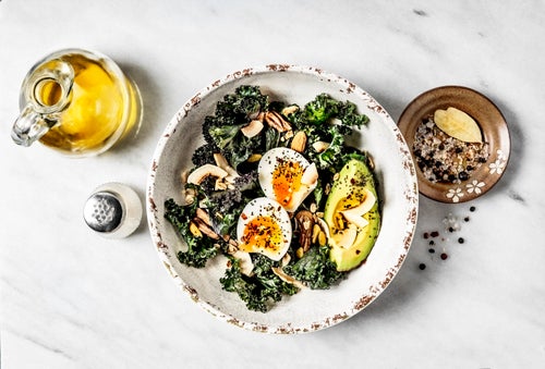 Kale contains tryptophan, a nutrient involved in forming more serotonin, aka the ‘happy’ hormone.