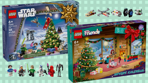 Grabbing these Lego advent calendars today are a perfect way to save before December.