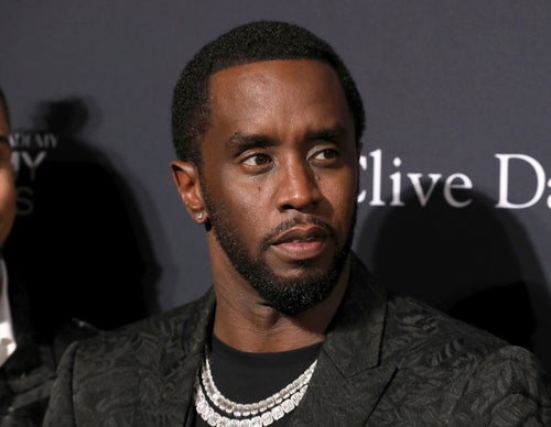 Sean Combs arrives at the Pre-Grammy Gala And Salute To Industry Icons at the Beverly Hilton Hotel on Saturday, Jan. 25, 2020, in Beverly Hills, California.
