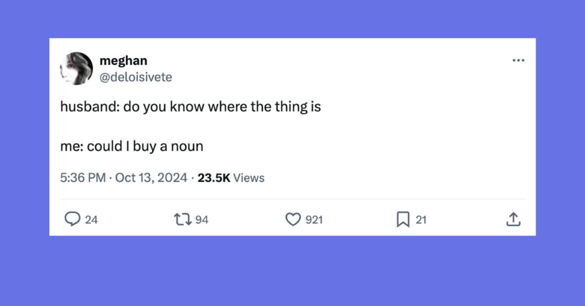 The Funniest Tweets About Married Life (Oct. 8-14)