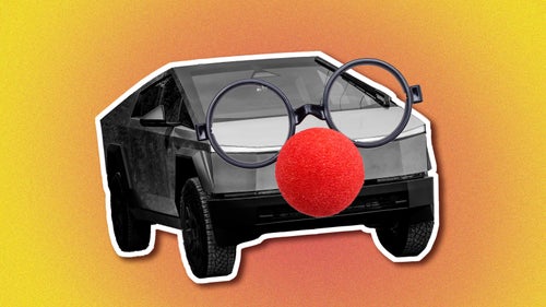 As a popular meme shows, the car bears a striking resemblance to a stainless steel trash can on wheels. 