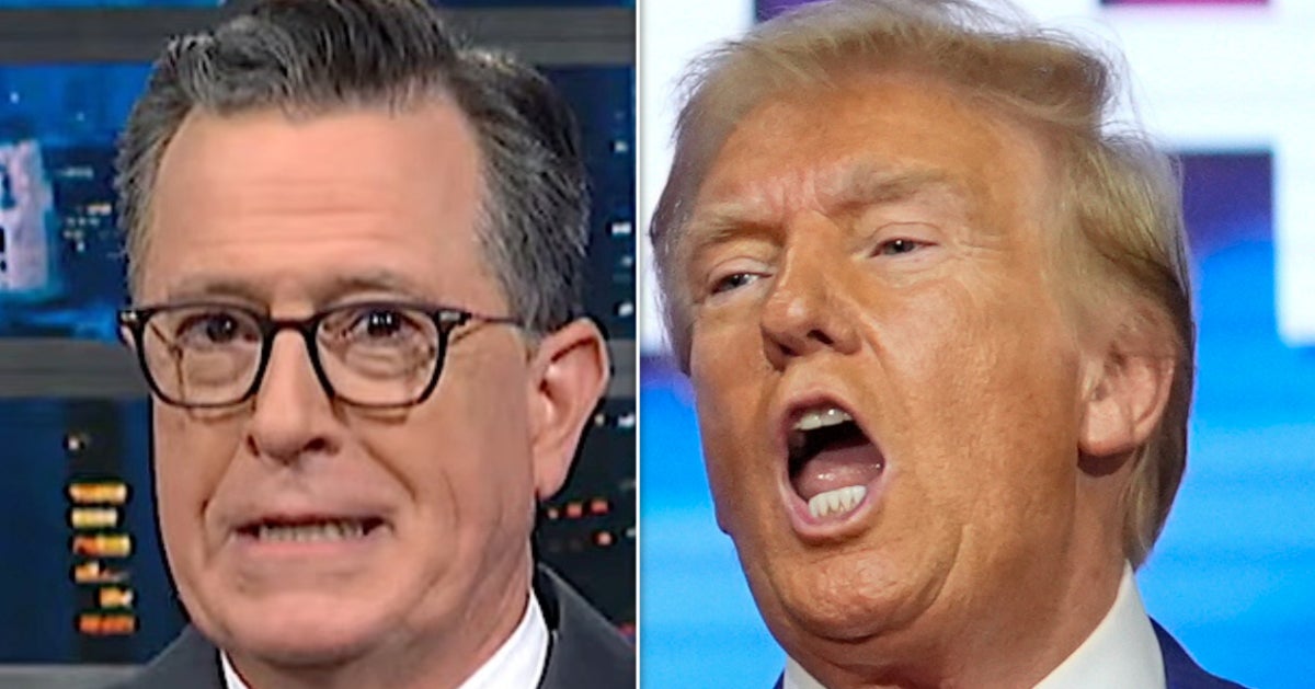 Stephen Colbert Exposes Trump's 'Cognitive Decline' In Baffling New Rally Flubs