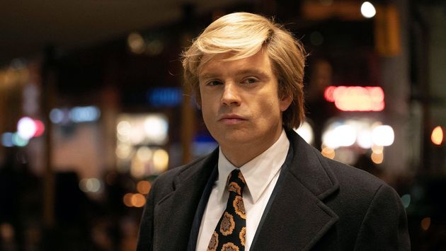 Sebastian Stan as Donald Trump in The Apprentice