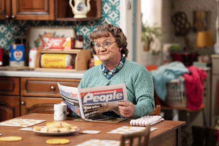 Brendan O'Carroll in character as Agnes Brown