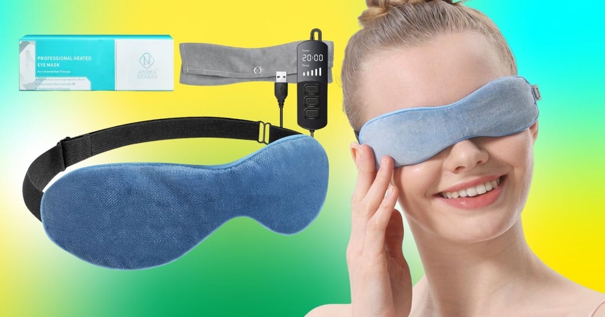 This Heated Mask Can Treat Dry Eyes, According To Experts