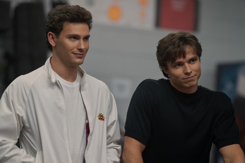 Cooper Koch and Nicholas Alexander Chavez in "Monsters: The Lyle And Erik Menendez Story."