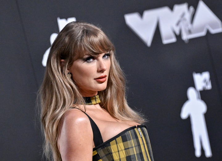 Η Taylor Swift στα MTV Video Music Awards, 11 Σεπτεμβρίου 2024, UBS Arena, Νέα Υόρκη. (Photo by Evan Agostini/Invision/AP)