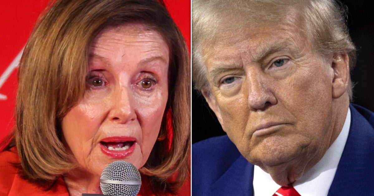 NextImg:Nancy Pelosi Breaks Her Cardinal Rule On Trump, Says ‘Hope I Don’t Burn In Hell’