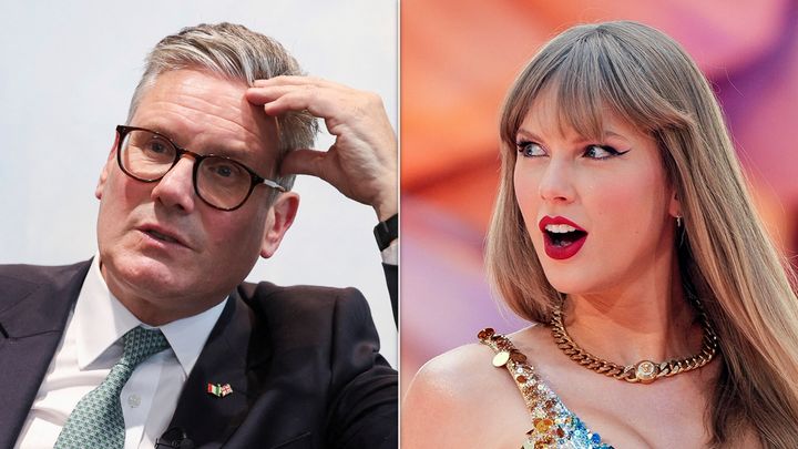 Keir Starmer and Taylor Swift