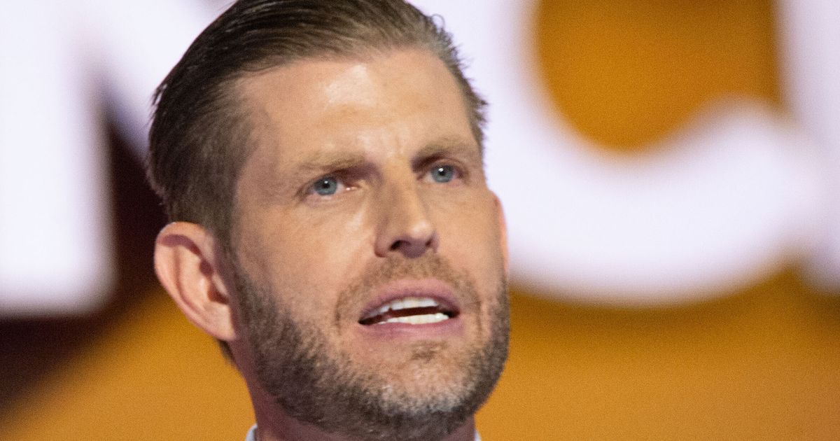 Eric Trump Slammed For Praising Dad’s Bloomberg Interview