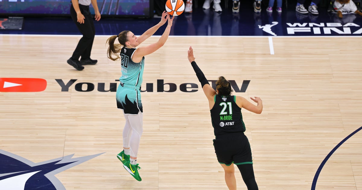 NextImg:Ionescu's 3-Pointer With 1 Second Left Gives Liberty 80-77 Win Over Lynx And 2-1 Lead In WNBA Finals