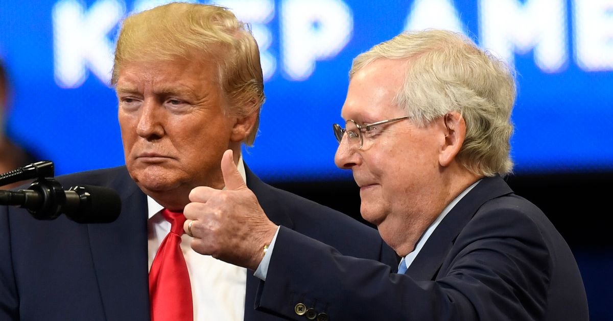 Mitch McConnell Trashed 'Despicable' Trump In Private After 2020 Election, New Book Says