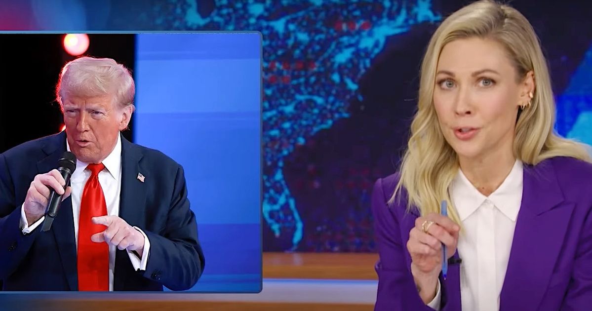 'Daily Show' Spots Exact Moment Trump Came Face-To-Face With 'His Biggest Fear'