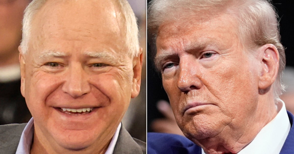 NextImg:Tim Walz Deploys Colorful Response To Claim About Trump: ‘That’s Bulls**t’