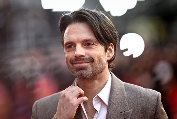 Sebastian Stan attends "The Apprentice" at the 68th BFI London Film Festival