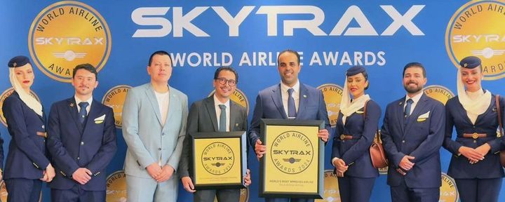 H Saudia ανακηρύχθηκε πρόσφατα στα Skytrax World Airline Awards 2024, ως «Η πιο βελτιωμένη αεροπορική εταιρεία στον κόσμο».